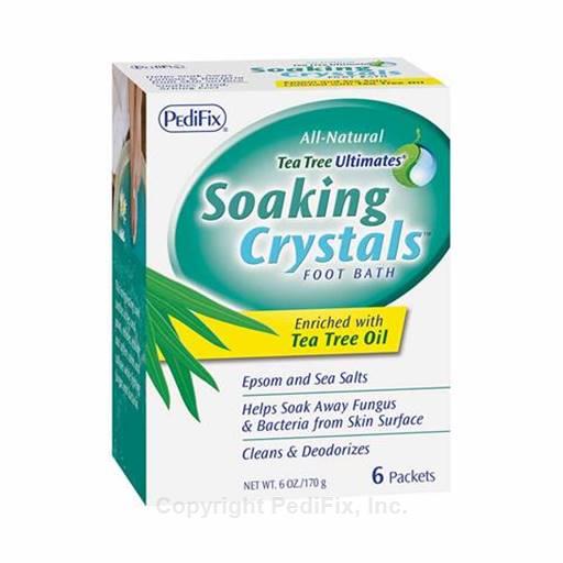 Soaking Crystals