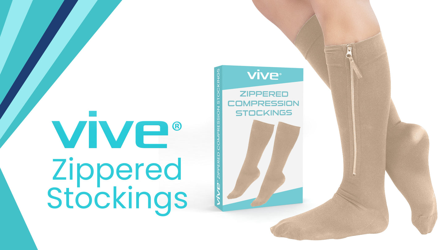 Zippered Compression Socks
